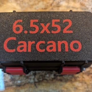 6.5 x 52 Carc. Munitionsbox