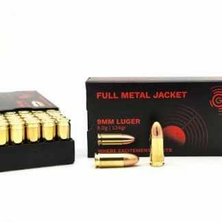 Geco 9mm Luger 124gr FMJ